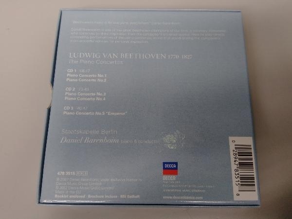 ダニエル・バレンボイム CD 【輸入盤】Beethoven for All: Piano Concertos_画像2