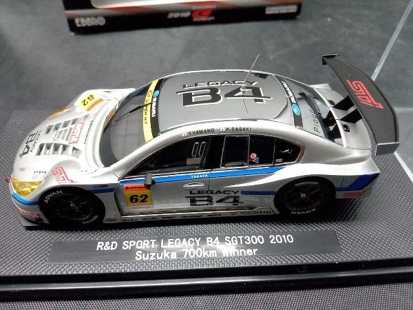 EBBRO R&D SPORT LEGACY B4 鈴鹿 700km 優勝車 44423 2010オートバックス スーパーGT ミニカー １/43スケール レジンモデル_画像2