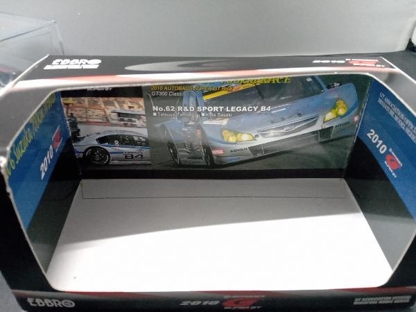 EBBRO R&D SPORT LEGACY B4 鈴鹿 700km 優勝車 44423 2010オートバックス スーパーGT ミニカー １/43スケール レジンモデル_画像7