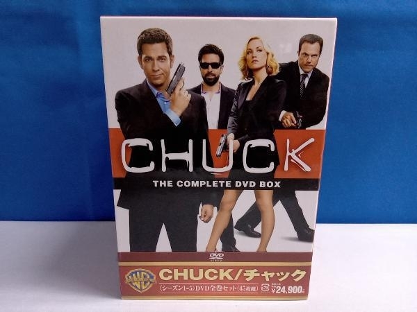 DVD CHUCK/チャック ＜シーズン1-5＞ DVD全巻セット (DVD45枚組)