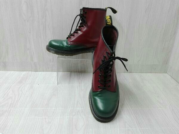 Dr.Martens ドクターマーチン ブーツ 8ホール GREEN CHERRY RED BLACK