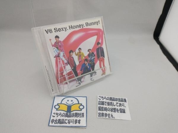 V6 CD Sexy.Honey.Bunny!/タカラノイシ(初回限定盤A)(Honey盤)(DVD付)_画像1