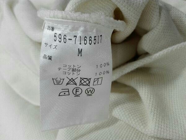 Margaret Howell マーガレットハウエル 半袖Tシャツ メンズ 日本製 ホワイト コットン M_画像4