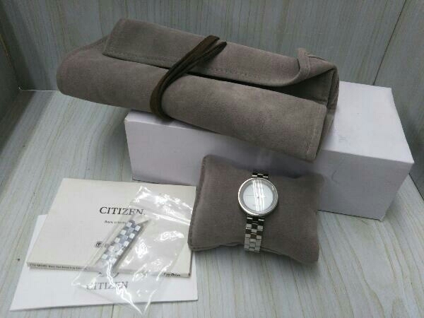 【即決】【CITIZEN】 Ambiluna B035-S105692 671020020 ソーラー 腕時計 腕時計 5BAR 保証書付き 余りコマ付き 箱付き 中古