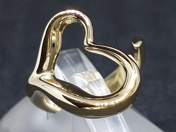 Tiffany&Co. ティファニー K18 18金 YG エルサ・ペレッティ ハート