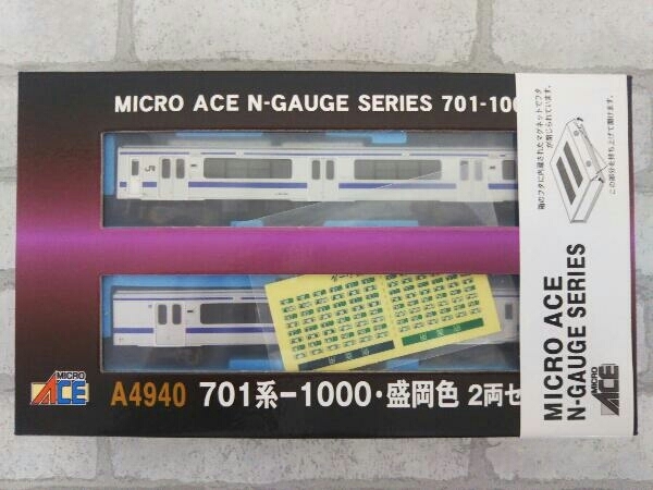 Nゲージ MICROACE マイクロエース A4940 701系-1000・盛岡色 2両セット 店舗受取可