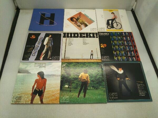 西城秀樹 HIDEKI EXCITING AGE`72~79 11枚組 邦楽