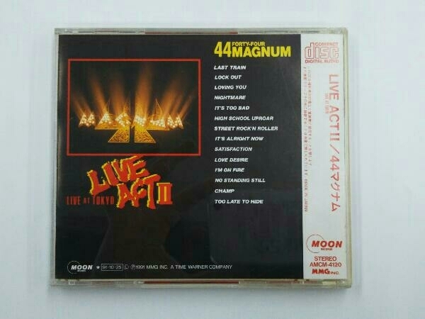 【CD】44MAGNUM / LIVE ACT LIVE AT TOKYO_画像2