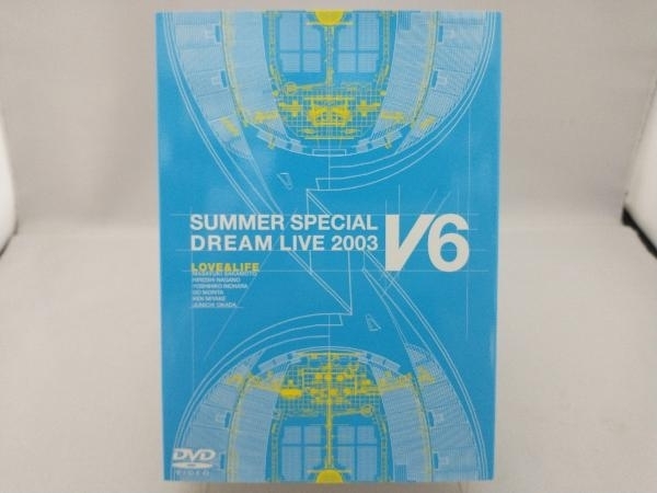 DVD LOVE&LIFE~V6 SUMMER SPECIAL DREAM LIVE 2003 VVProgram~(初回生産限定版)_画像1