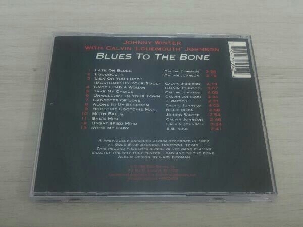 Calvin'Loudmouth'Johnsonジョニー・ウインター CD 【輸入盤】Blues to the Boneの画像2
