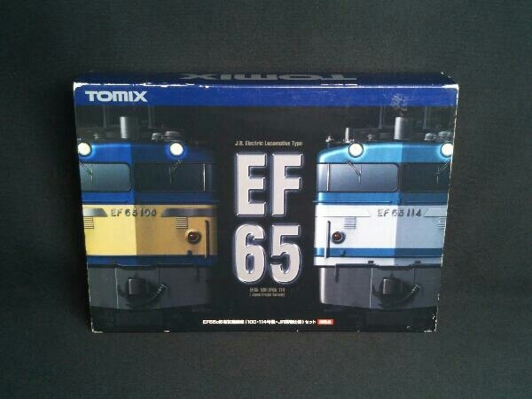 限定品 Nゲージ TOMIX EF65形電気機関車 (100・114号機 JR貨物仕様) 2両セット 92974