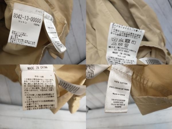 NIGEL CABOURN LYBRO TRACK SMOCK COTTON NYLON 8042-13-00000 アノラックパーカー スモックパーカー ナイジェルケーボン ライブロ_画像4