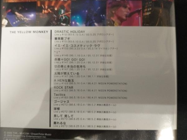DVD THE YELLOW MONKEY ライブ帝国_画像3