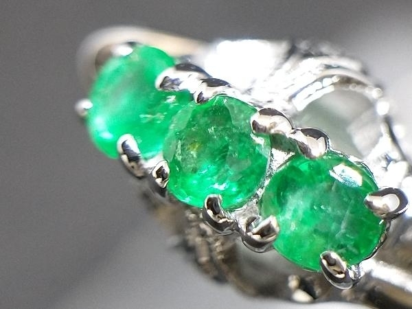人気限定SALE】 ヤフオク! - K14 14金 WG グリーン 緑 石 ストーン