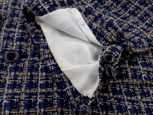 【美品】Needles 2B Fancy Tweed Jacket L Yahoo!オークション - Needles 20A/W 2B Jacket - Fancy Tweed