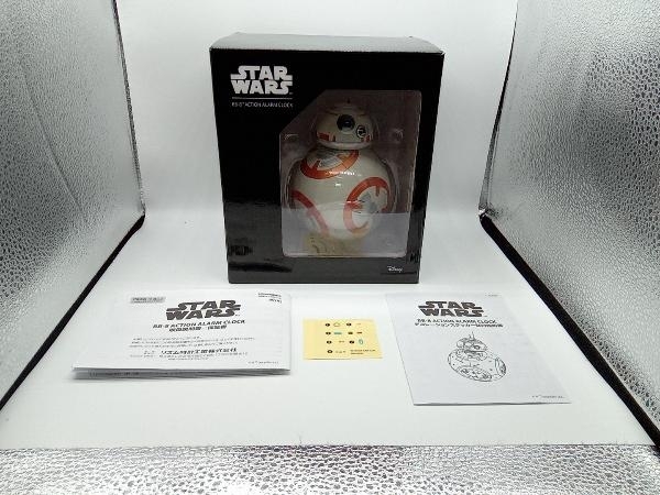 STAR WARS アクションアラームクロック BB-8 リズム時計工業 スターウォーズ 8RDA74MCO3 Disney ※動作確認済の画像1