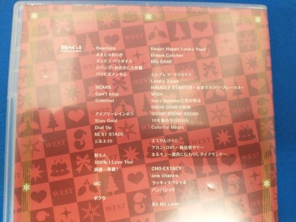 DVD ジャニーズWEST 1stドーム LIVE 24(ニシ)から感謝 届けます(通常版)_画像3