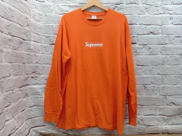 素晴らしい Supreme Box Logo L S Tee シュプリーム ボックス ロゴ ad