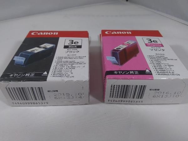 ジャンク 未開封品 Canon インクカートリッジ 3e まとめ売り 期限切れ_画像3