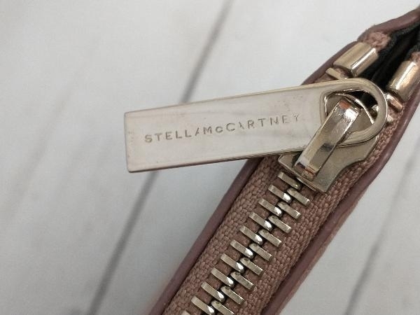 【大幅値下げ】STELLA McCARTNEY ステラマッカートニー スター 星 シルバー金具 ポーチ ピンクベージュ_画像5