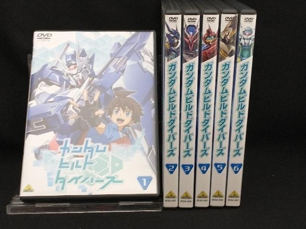 DVD; 【※※※】[全6巻セット]ガンダムビルドダイバーズ 1~6_画像1