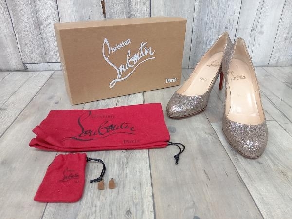 高級感 レディース クリスチャンルブタン Louboutin Christian サイズ37 店舗受取可 エレガント 箱付き グリッター ラメ ハイヒール パンプス 1/2 37.5 高級感 レディース クリスチャンルブタン Louboutin Christian サイズ37 店舗受取可 エレガント 箱付き グリッター ラメ ハイヒール パンプス 1/2 37.5