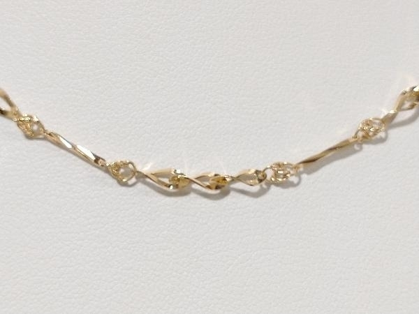 【造幣局刻印】K18 ゴールド (総4.5g) 41cm デザイン ネックレス