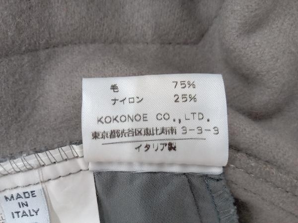 Maison Margiela メゾンマルジェラ ひざ丈スカート ウール素材 カーキ Sサイズ MADE IN ITALY 店舗受取可_画像9