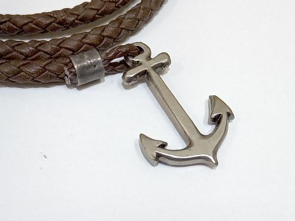 KIEL JAMES PATRICK leather made bracele key ruje-ms Patrick 