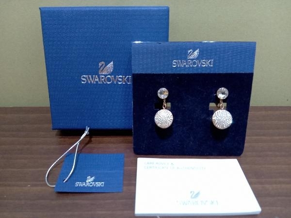 SWAROVSKI スワロフスキー イヤリング ミラーボール FORWARD_画像1