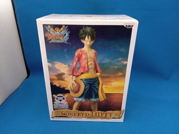 フィギュア (単品)バンダイ モンキー・D・ルフィ MASTER STAR PIECE THE MONKEY・D・LUFFY~SPECIAL COLOR ver.~ DSソフト限定版特典_画像1