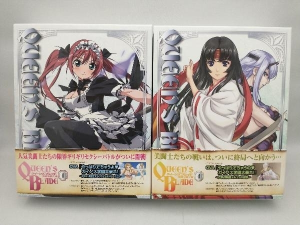 お待たせ!Blu-ray クイーンズブレイド リベリオン 初回版 全6巻セット