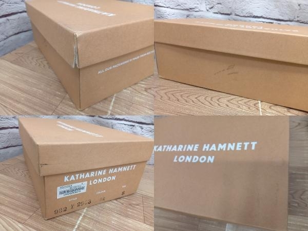KATHARINE HAMNETT キャサリンハムネット ブーツ Sサイズ ブラウン 箱付き 店舗受取可_画像8