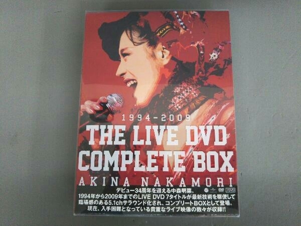 【送料無料/即納】  LIVE THE 中森明菜 DVD DVD BOX COMPLETE ジャパニーズポップス