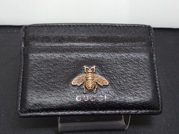 高品質SALE Gucci - 美品 グッチ GUCCI カードホルダー Bee 523685の