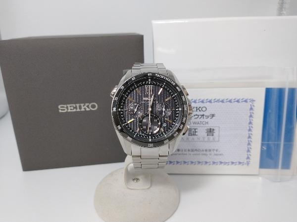 SEIKO/セイコーブライツ SAGA153/8B82-0AL0/クロノグラフ/電波