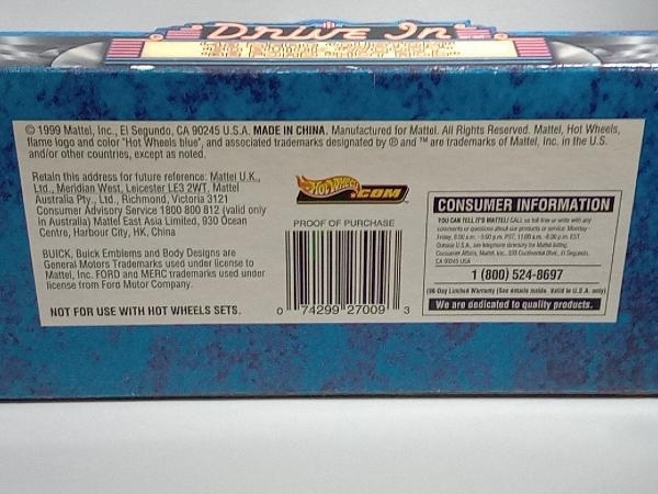 Hot Wheels Collectibles Series 4 Drive In 49 Merc 50 Buick Woody & 32 Ford 1:64 1999 MISBの画像4