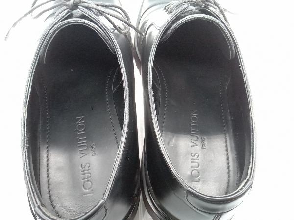LOUIS VUITTON ドレスシューズ ST0116 サイズ7 1/2 M ブラック レザー