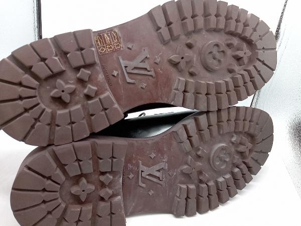 LOUIS VUITTON ドレスシューズ ST0116 サイズ7 1/2 M ブラック レザー
