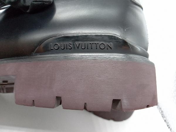 LOUIS VUITTON ドレスシューズ ST0116 サイズ7 1/2 M ブラック レザー