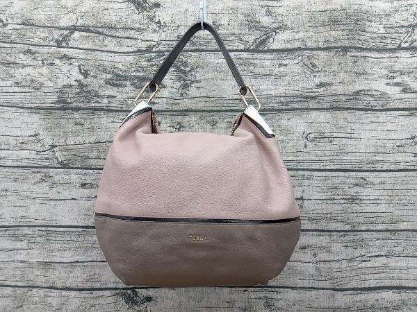 憧れ 【FURLA】フルラ ワンショルダーバッグ ピンク ブラウン くすみ色 レディース 中古 ショルダー 憧れ 【FURLA】フルラ ワンショルダーバッグ ピンク ブラウン くすみ色 レディース 中古 ショルダー