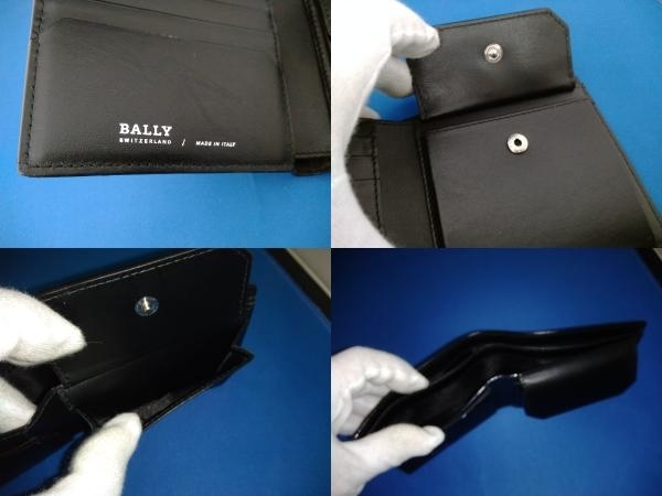 BALLY /二つ折り財布/ブラック_画像3