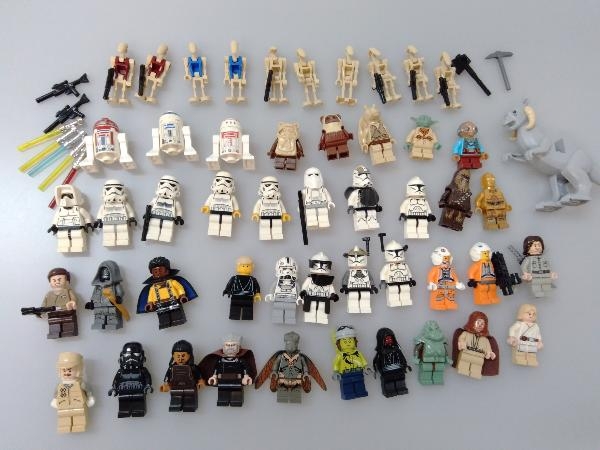 ヤフオク! - 正規品 LEGO ミニフィグ スターウォーズ 50個 大量...