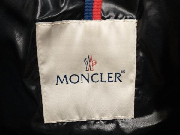 MONCLER／MEL／45321／ブラック／フードファー付ダウンジャケット／無地／Sサイズ／レディース／モンクレール／サイズ00_画像4