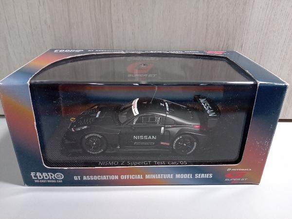 現状品【A-69】 EBBRO 1/43 SUPER GT NISMO Z TEST CAR 2005 BLACK_画像1