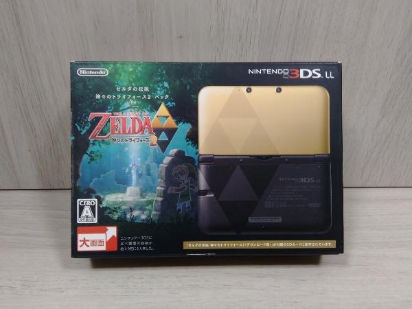 美品 ニンテンドー3DS LL ゼルダの伝説 神々のトライフォース2 パック