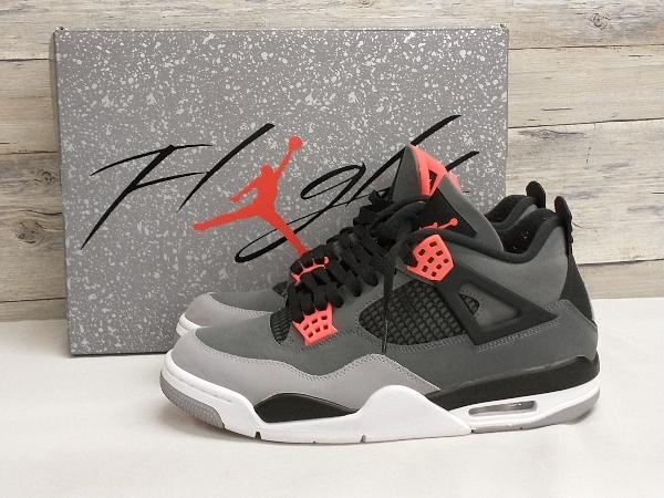 箱付き】NIKE AIR JORDAN 4 RETRO/スニーカー/ナイキ/エアジョーダン4