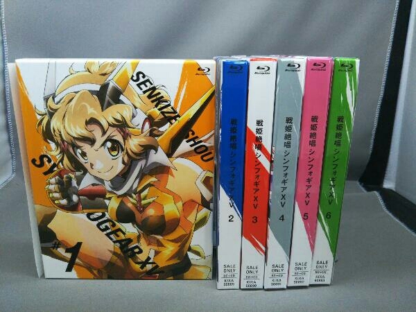 戦姫絶唱シンフォギアXV Vol.1〜6 Blu-ray 全巻セット DVD/ブルーレイ 