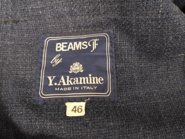 無料長期保証 Y.Akamine × beamsF ネイビー size42 ecousarecycling.com