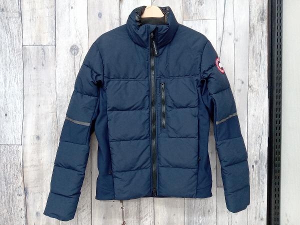 美品 CANADA GOOSE 2744M ダウンジャケット ネイビー メンズ S Hybride